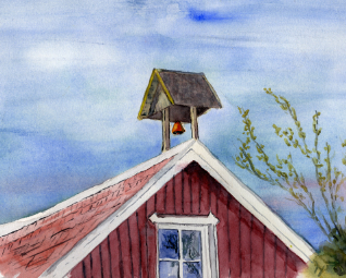 Klocka vid Lindholmens gård
